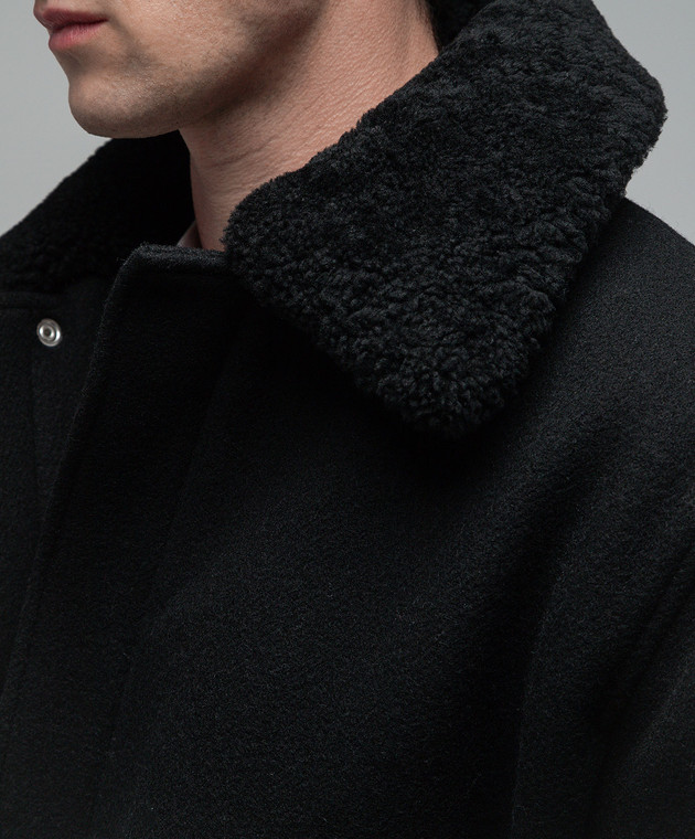 Ami Alexandre Mattiussi Black wool jacket UJK010WV0020 image 5