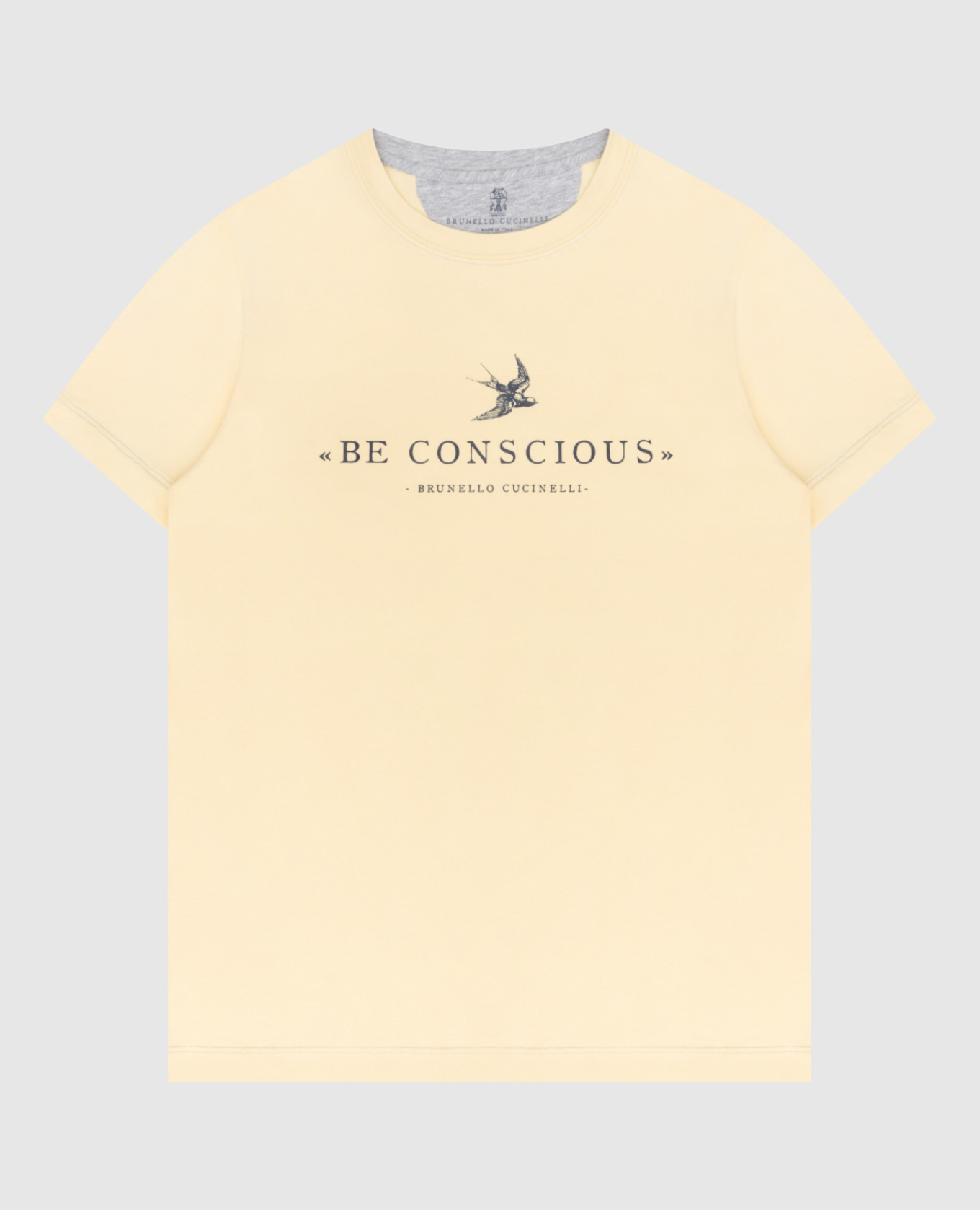 

Детская желтая футболка с принтом, Желтый, Футболки