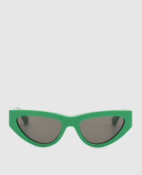 Bottega Veneta Зеленые очки 712689V2330
