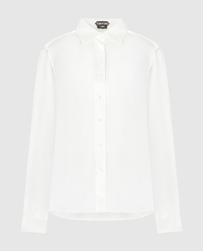 Tom Ford Біла блуза із шовку CA3255FAX1178