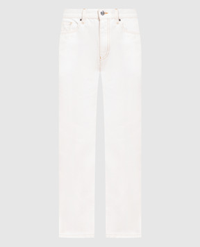 Moncler Білі джинси 2A00011M3025