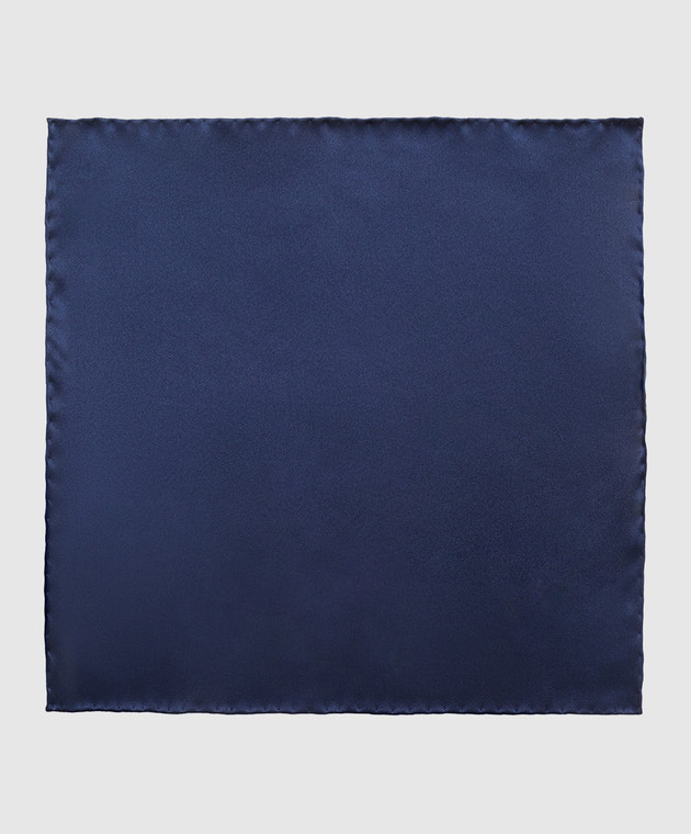 Stefano Ricci Children's blue pache scarf made of silk YFZ25UNIR