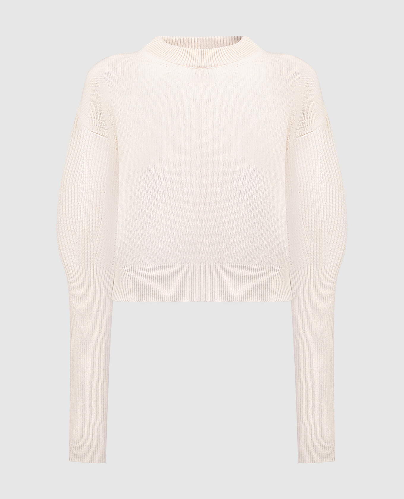 

Белый свитер из шерсти и кашемира, Свитера