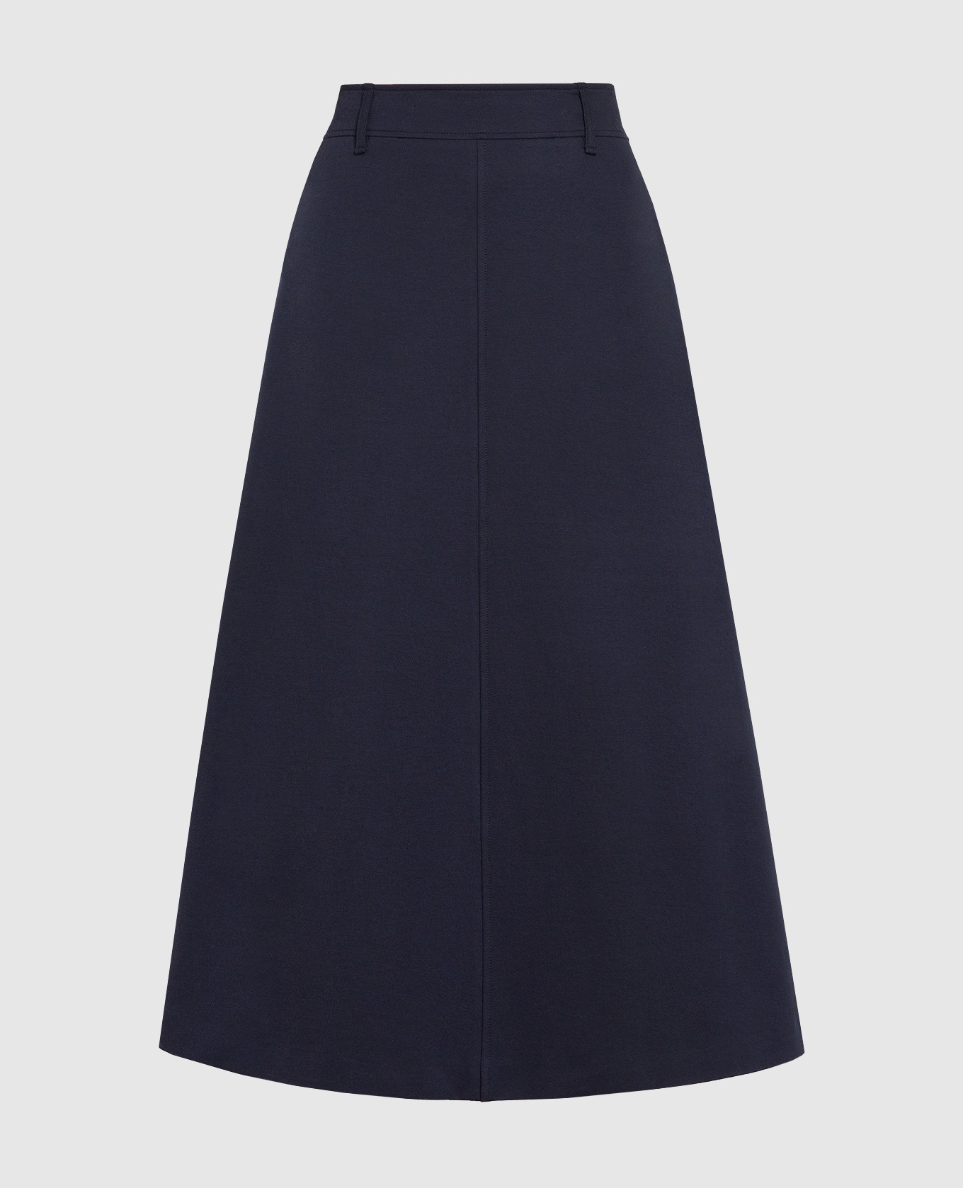 

Синяя юбка миди, Синий, Юбки-а-силуэта