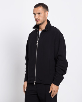 Alexander McQueen Чорна вітровка 750120QVP28