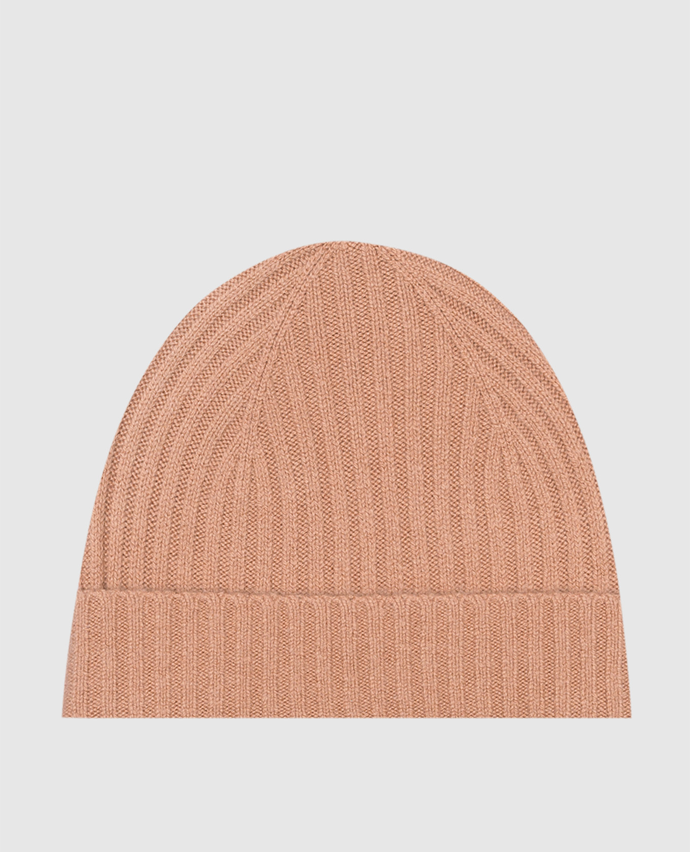 Brown cashmere hat
