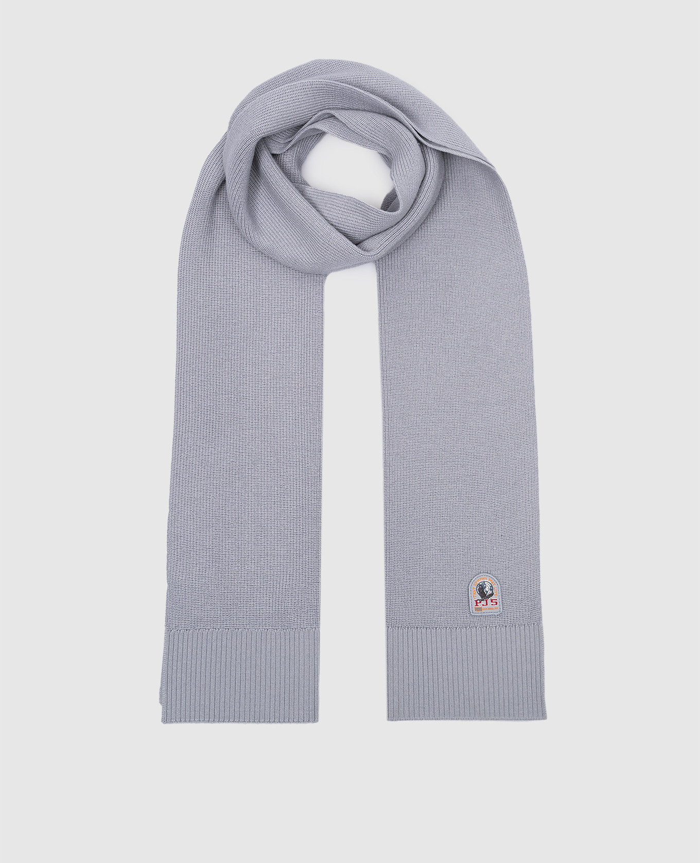 

Серый шарф Basic Scarf с нашивкой логотипа, Шарфы