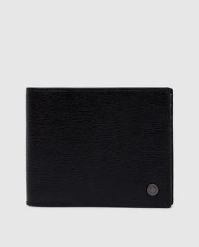 Gianni Chiarini Черный кожаный портмоне с гравировкой логотипа. PFW5095MSAF