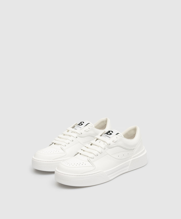 Dolce&Gabbana New Roma white leather sneakers CS2036A1065 image 2