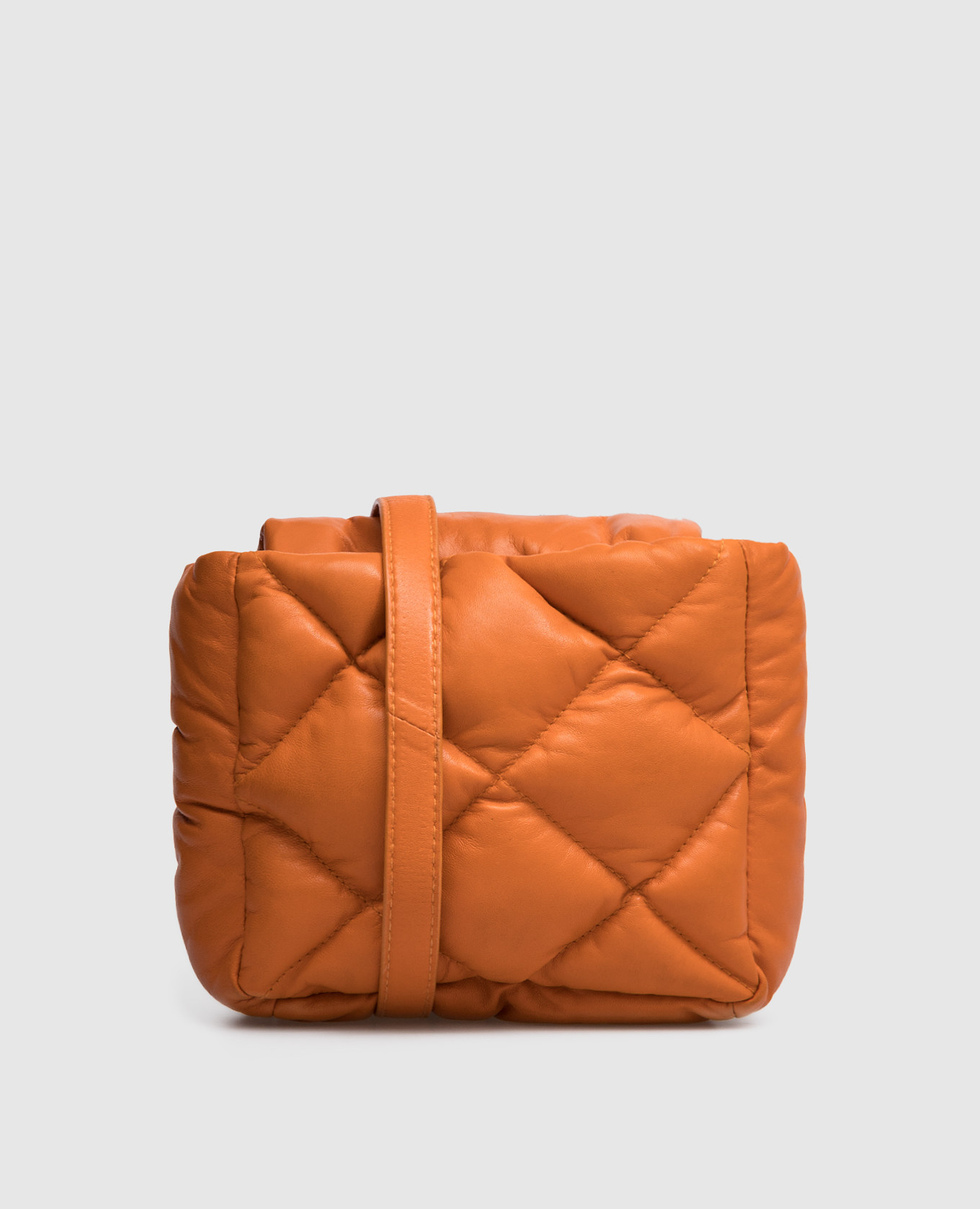 

Оранжевая кожаная сумка кросс-боди Cartiera, Оранжевый, Сумки через плечо