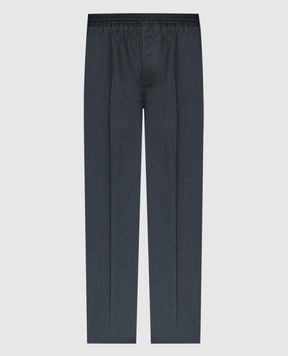 Givenchy Серые брюки из шерсти BM51DG154W