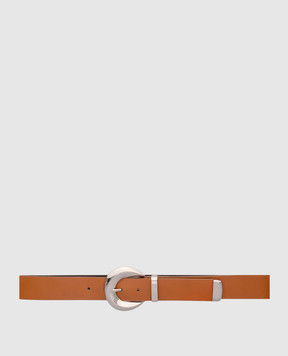 Max & Co STILLA brown leather belt STILLA