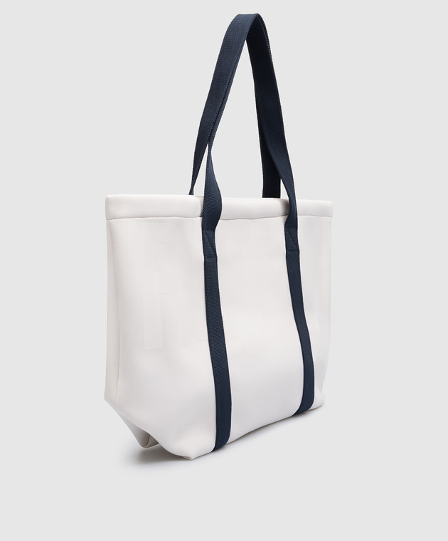 Vilebrequin White beach bag with logo BSBC1137 image 3