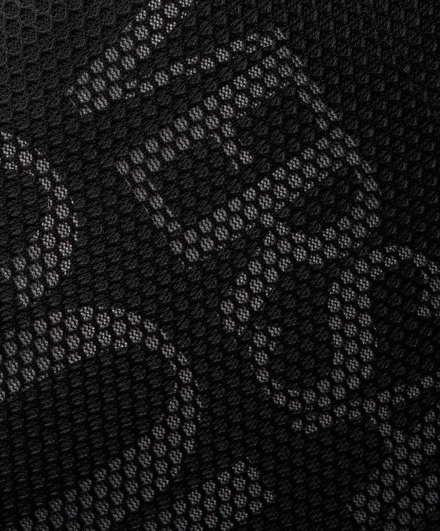 Versace Jeans Couture Черный рюкзак с логотипом 75YA4B60ZS932 изображение 5