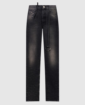 The Attico Серые джинсы с эффектом потертости 242WCP171D075