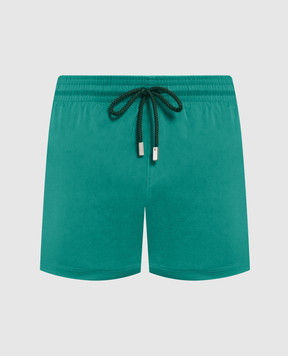 Vilebrequin Зеленые шорты для плавания Moorea MOOC1A00