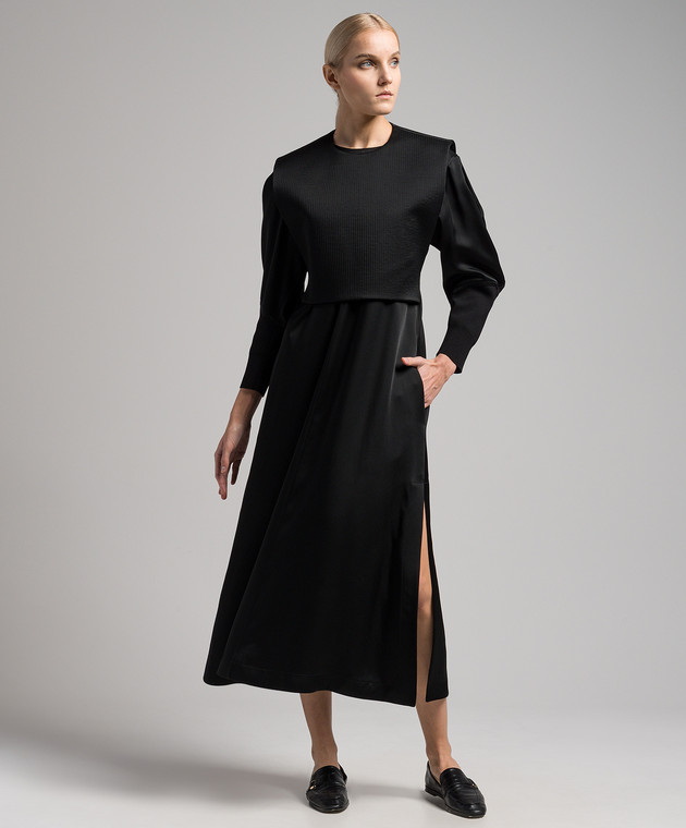 Jil Sander Black dress with a belt J02CT0246J76018 image 2