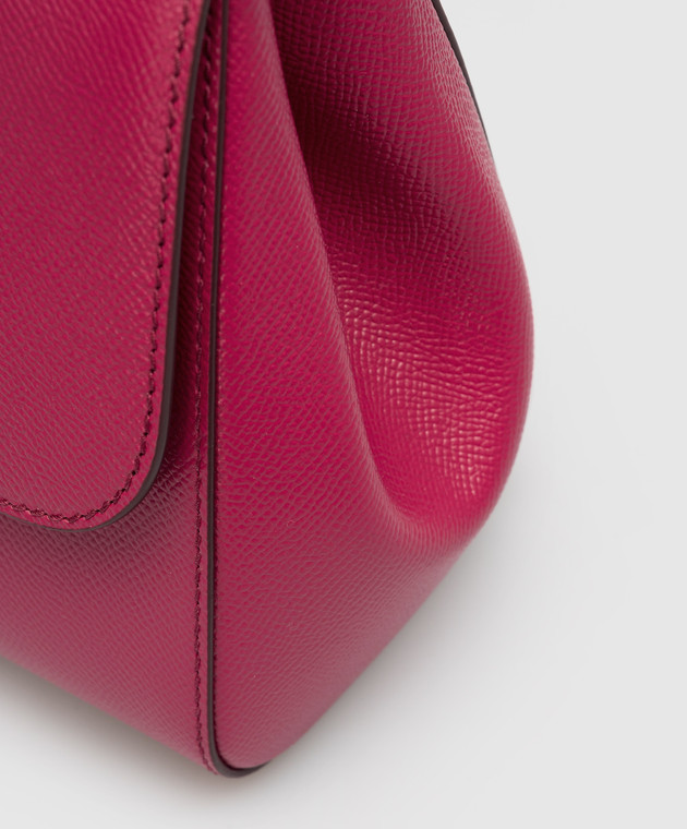 Dolce&Gabbana SICILY pink leather satchel bag BB6002A1001 image 5