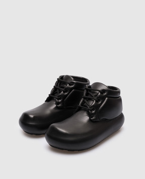 Jil Sander Черные кожаные ботинки J15WU0050P5810