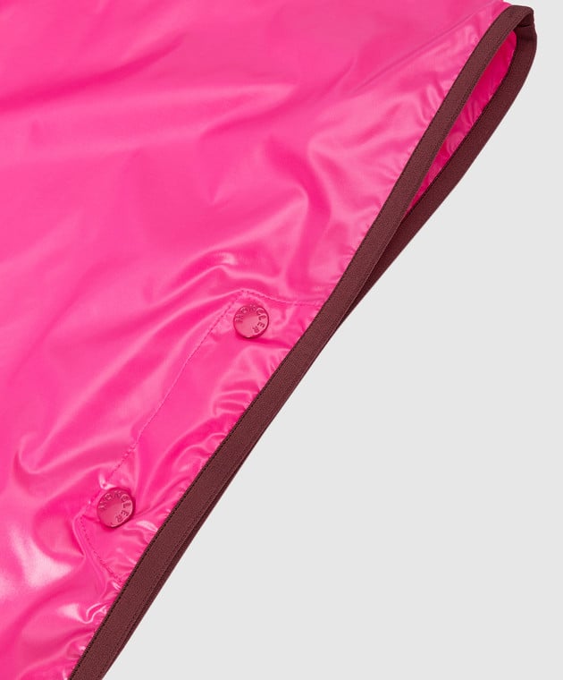 Moncler ENFANT Дитячий рожевий дощовик 3G0000368950 зображення 3