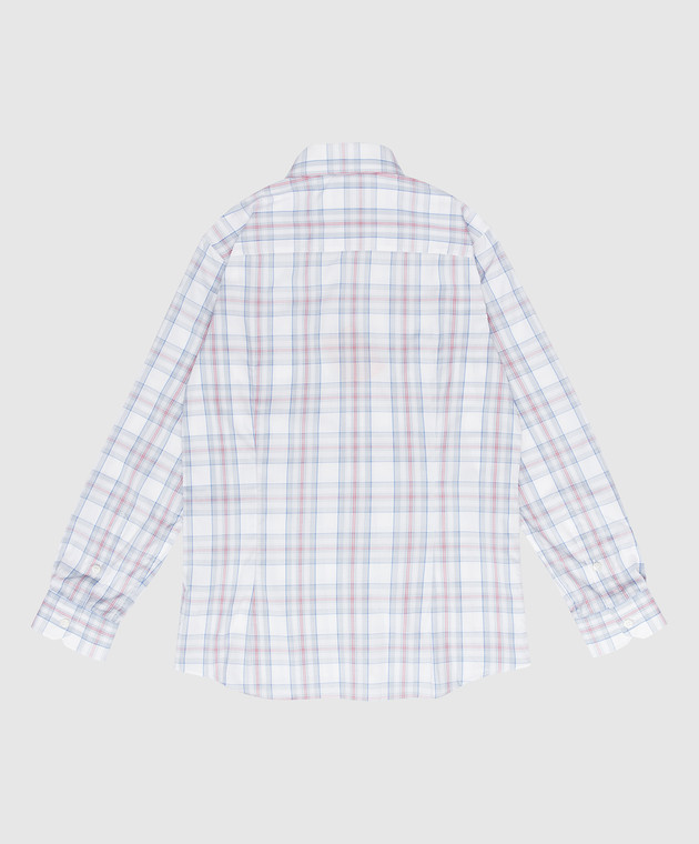 Stefano Ricci Children's checkered shirt YC004474LJ1870 image 2