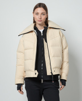 Moncler Grenoble Жовтий пуховик Chapelets 1A0000653862