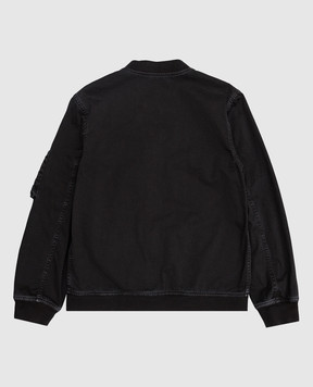 Dolce&Gabbana Дитячий сірий джинсовий бомбер L42B52LY069