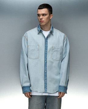 Vetements Блакитна джинсова сорочка UE64SH500Nm