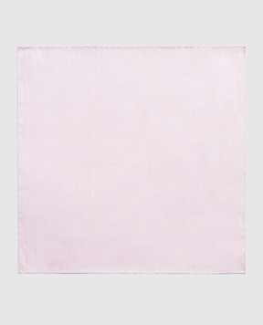 Stefano Ricci Дитяча рожева хустка-паше у смужку YFZ25COLJ1754