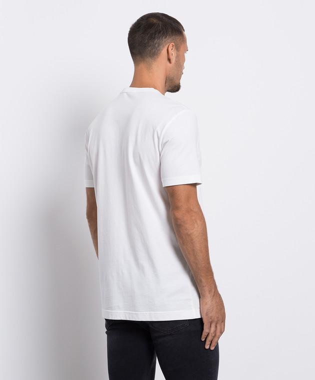 Dolce&Gabbana White t-shirt with a print G8PE3TG7J6H image 4