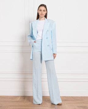 Max Mara Sportmax Голубые штаны Persia PERSIA