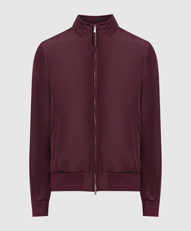 Enrico Mandelli Burgundy jacket A7T7064209