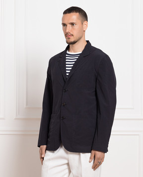 Brunello Cucinelli Синий блейзер MD4796165