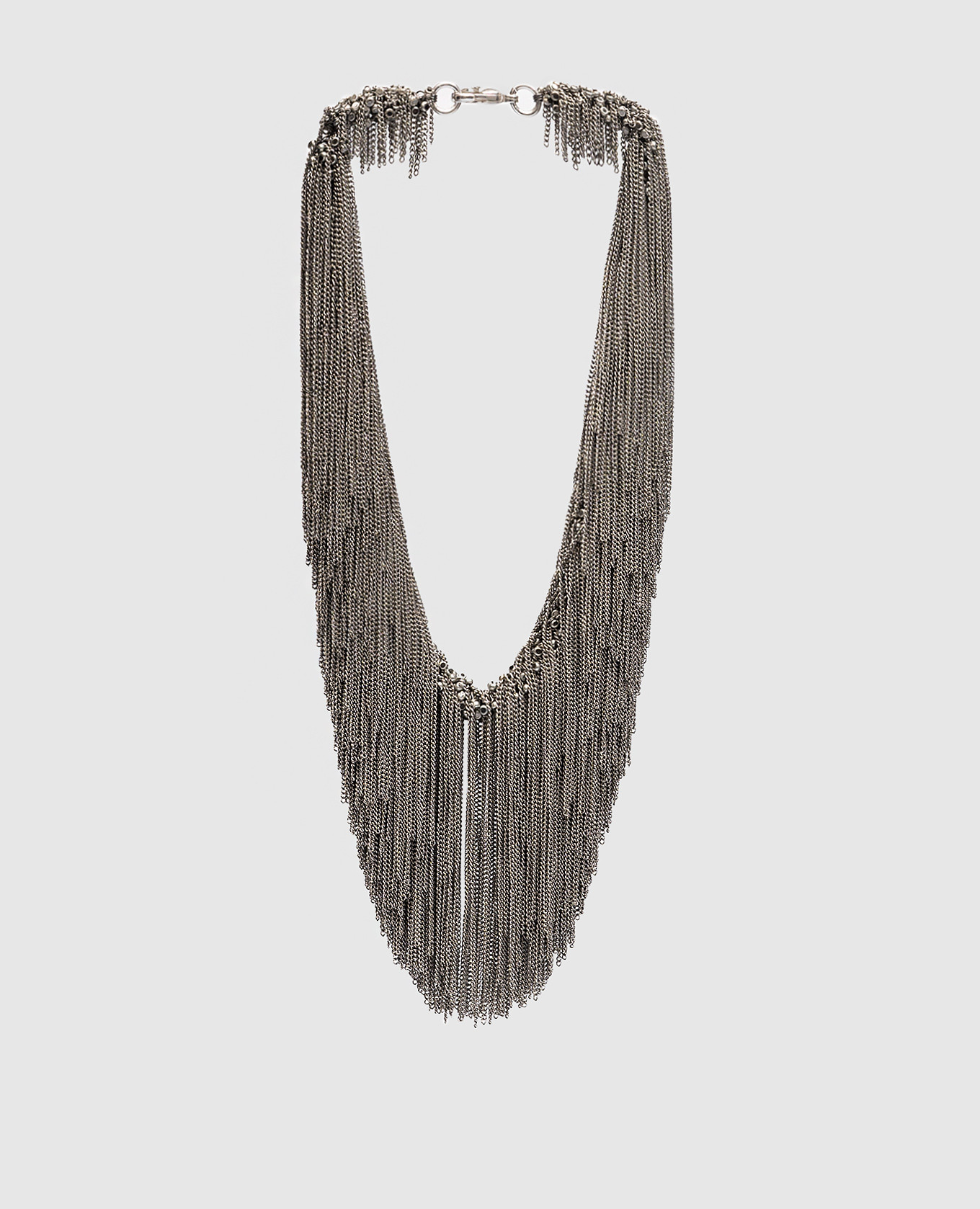 

Серебряное колье, Серебристый, Колье