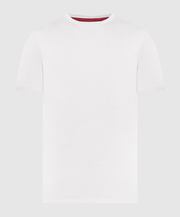 ISAIA White T-shirt MCI154JP001