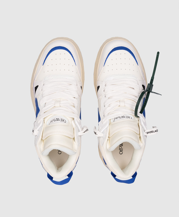 Off-White - Кросівки Midtop Sponge Sneakers із шкіри