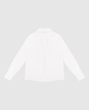 Dolce&Gabbana Дитяча біла сорочка з логотипом L55S83G7JJ2