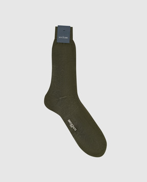 Bresciani Зелені шкарпетки MC009UN0006XX
