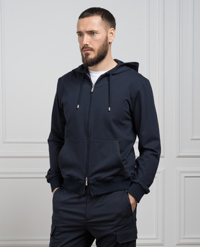 MooRER Синя спортивна кофта MATTHEW FELPA MATTHEWFELPAJ