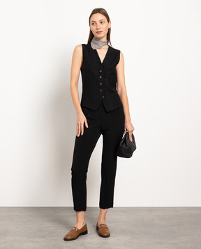 Brunello Cucinelli Черные штаны MA029P1673