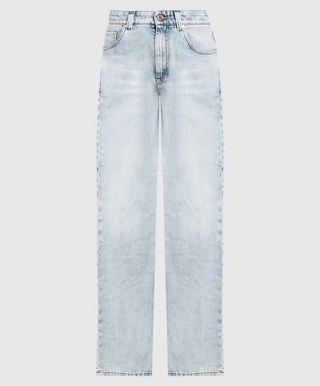 Brunello Cucinelli Блакитні джинси з еколатунню M0H72P5745