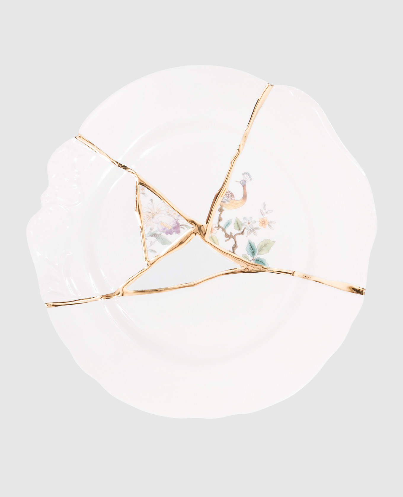 Buy SELETTI Kintsugi Porcelain Plate online? Fast and safe delivery!