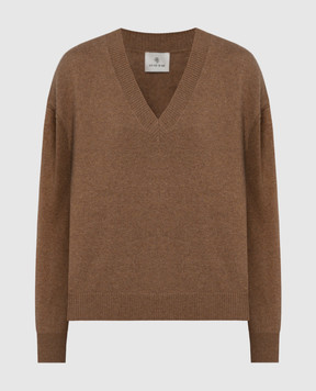 Anine Bing Коричневий пуловер Lee з кашеміру A093280200
