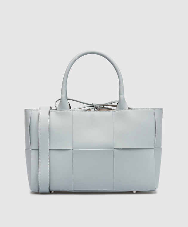 Gianni Notaro - Blue leather tote bag 525 - buy with European delivery at Symbol