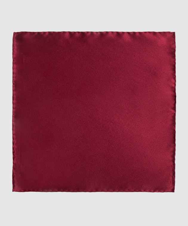 Stefano Ricci Children's burgundy scarf-pache made of silk YFZ25UNIR