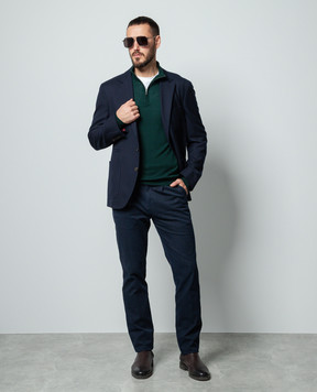 Cashmere&Whiskey Зелений джемпер з вовни 77397