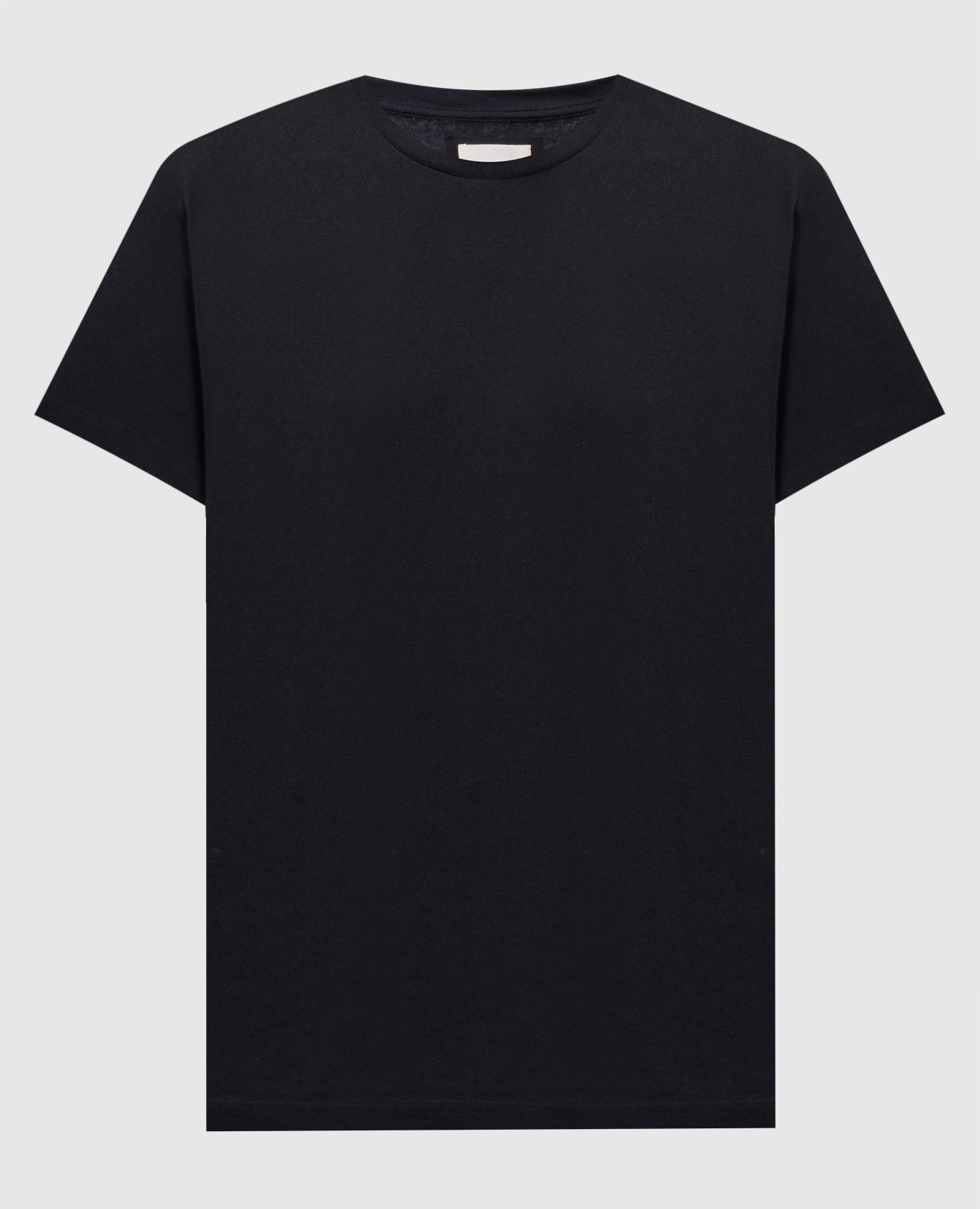 Emmylou black t-shirt with logo patch