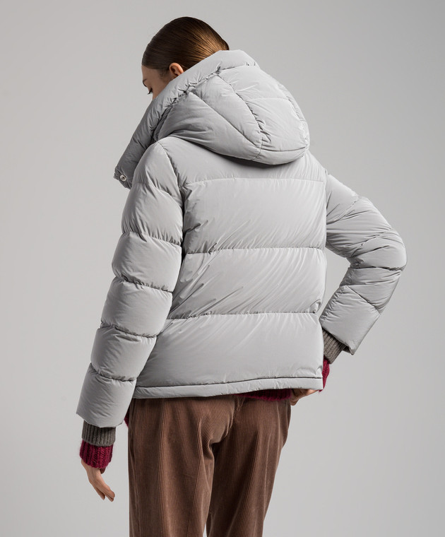 MooRER Серый пуховик Thuile THUILEOS изображение 4