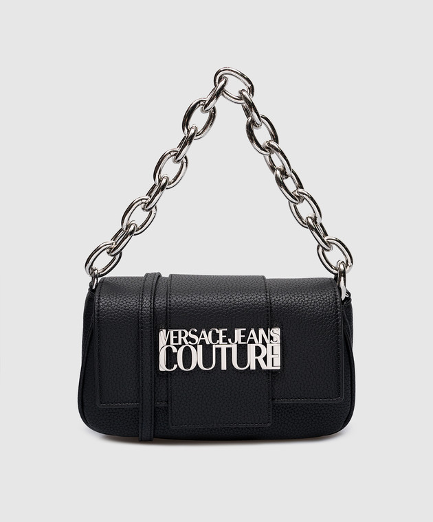 Versace Jeans Couture - Черная сумка Logo Loop 75VA4BB1ZS413