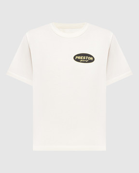 Heron Preston Белая футболка с принтом логотипа HWAA032S23JER008